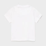 Mayoral Βρεφική Μπλούζα για Αγόρι Λευκό 21-00106-070 - Image 2