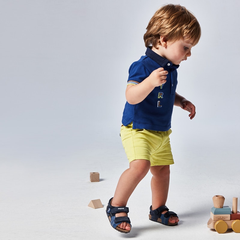 21-00207-080-800-2 Mayoral Βρεφική Βερμούδα για Αγόρι Λαχανί 21-00207-080 - Image 1