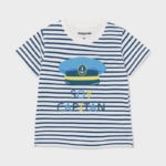 Mayoral Βρεφική Μπλούζα κοντομάνικη για Αγόρι Μπλε 21-01005-088 - Image 3