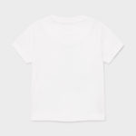 Mayoral Βρεφική Μπλούζα για Αγόρι Λευκή 21-01007-010 - Image 4