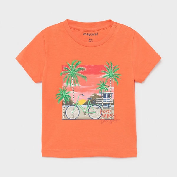 Mayoral Βρεφική Μπλούζα για Αγόρι Πορτοκαλί 21-01013-082