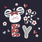 Mayoral Βρεφική Μπλούζα Κοντομάνικη για Κορίτσι Μπλε 12-01088-057 - Image 2