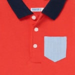 Mayoral Βρεφικό Πόλο για Αγόρι Λευκό 21-01103-039 - Image 3