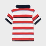 Mayoral Βρεφικό Πόλο Μπλουζάκι για Αγόρι Κόκκινο Ριγέ 21-01107-094 - Image 2