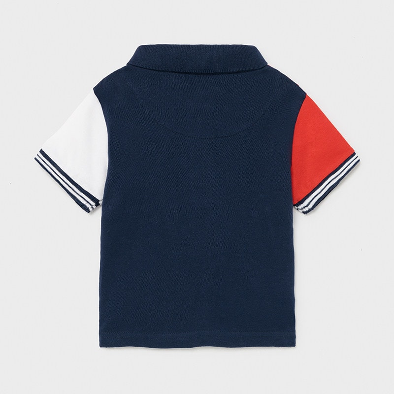 21-01110-021-800-5 Mayoral Βρεφικό Πόλο Κοντομάνικο για Αγόρι Πολύχρωμο 21-01110-021 - Image 2