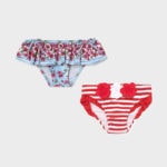 Mayoral Βρεφικό Σετ Μαγιό για Κορίτσι Κόκκινο 21-01661-033