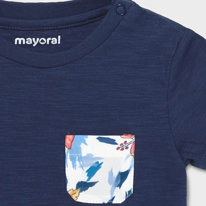 21-01667-061-800-6 Mayoral Παιδικό Σετ Μαγιό για Αγόρι Μπλε Φλοράλ 12-01667-061 - Image 3