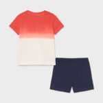 Mayoral Βρεφικό Σετ  Μπλουζάκια 2 Τεμαχίων για Αγόρι Κόκκινο-Μπλε 21-01669-050 - Image 2