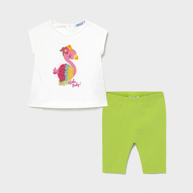 21-01798-082-800-4 Mayoral Παιδικό Σετ Κολάν για Κορίτσι Πράσινο 12-01798-082 - Image 1