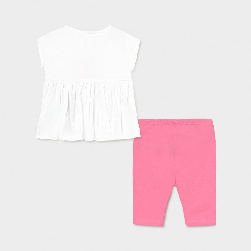 21-01798-083-800-5 Mayoral Βρεφικό Σετ Κολάν για Κορίτσι Ροζ 12-01798-083 - Image 2