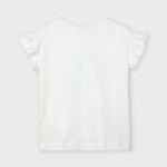 Mayoral Παιδικό Μπλουζάκι για Κορίτσι Λευκό 12-03019-028 - Image 2