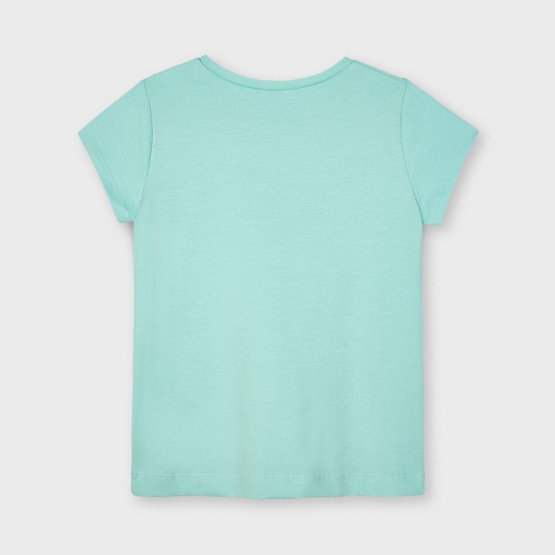 21-03020-014-800-5 Mayoral Παιδική Μπλούζα για Κορίτσι Τιρκουάζ 12-03020-014 - Image 2