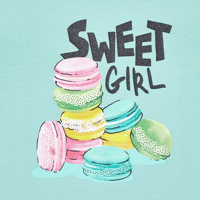 21-03020-014-800-6 Mayoral Παιδική Μπλούζα για Κορίτσι Τιρκουάζ 12-03020-014 - Image 3