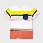 Mayoral Παιδική Μπλούζα για Αγόρι Πολύχρωμη Ριγέ 21-03038-032 - Image 2