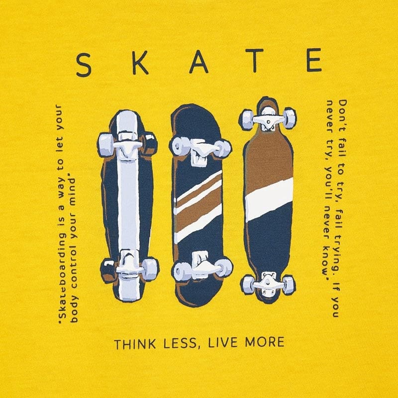 21-03045-081-800-6 Mayoral Παιδικό Σετ Μπλούζάκια 2 Τεμαχίων Μπλε-Κίτρινο 21-03045-081 - Image 3