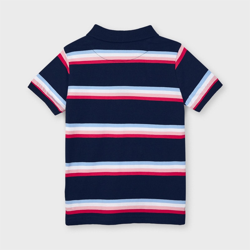 21-03111-091-800-5 Mayoral  Παιδική Πόλο Μπλούζα για Αγόρι Ριγέ 21-03111-091 - Image 3