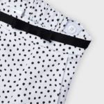 Mayoral Παιδικό Σορτσάκι για Κορίτσι Λευκό Πουά 21-03204-053 - Image 3