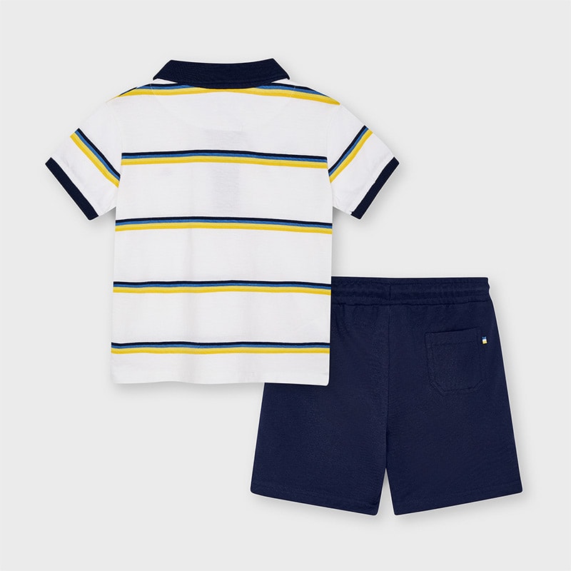 21-03640-022-800-5 Mayoral Παιδικό Σετ για Αγόρι Λευκό 21-03640-022 - Image 2