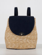 Abel & Lula Παιδικό Σακίδιο πλάτης ψάθινο για κορίτσι Μπεζ 12-05467-004