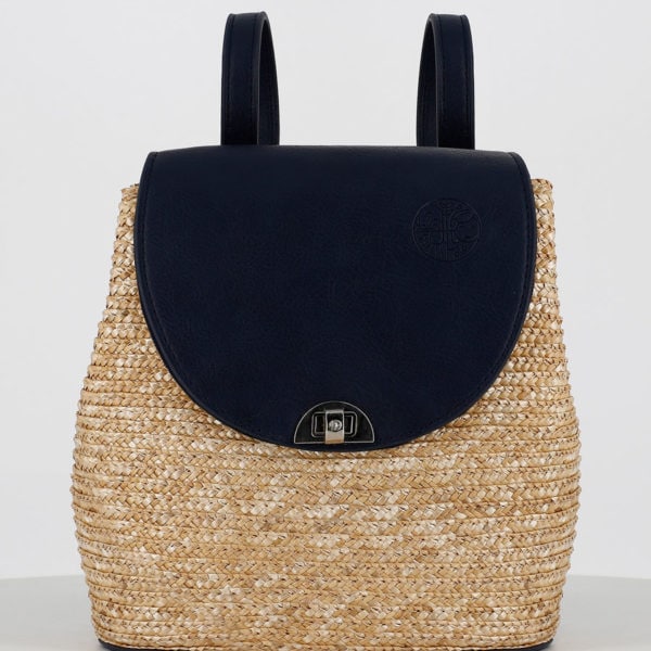 Abel & Lula Παιδικό Σακίδιο πλάτης ψάθινο για κορίτσι Μπεζ 12-05467-004