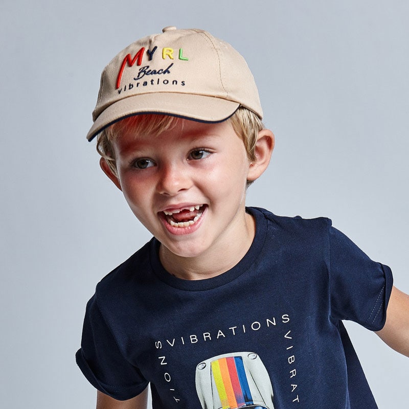 21-10065-015-800-2 Mayora Παιδικό Καπέλο για Αγόρι Μπεζ 21-10065-015 - Image 1