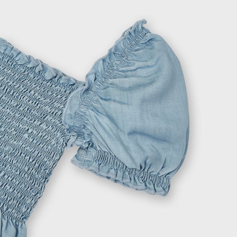 p___aµ_sa-tencel-ecofriends-____ts__id_21-03196-005-800-6 Mayoral Παιδικό Μπλουζάκι για Κορίτσι Μπλε 21-03196-005 - Image 2