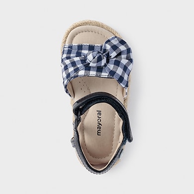 σανδαλια-baby-κοριτσι_id_21-41270-035-390-6 Mayoral Παιδικά Σανδάλια για Κορίτσι Καρό Μπλε 12-041270-035 - Image 4