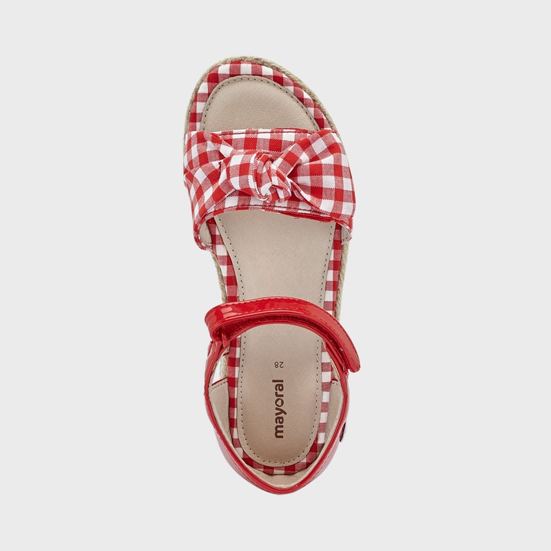σανδαλια-καρο-κοριτσι_id_21-45283-046-800-6 Mayoral Παιδικά Σανδάλια καρό για Κορίτσι Κόκκινο 12-45283-046 - Image 5