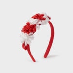 Mayoral Παιδική Στέκα με λουλούδια για Κορίτσι Κόκκινη 10029