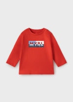 Mayoral Βρεφική Μπλούζα για Αγόρι Κόκκινο 21-00108-048