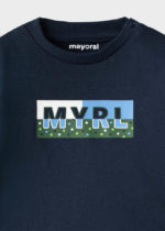 Mayoral Βρεφική Μπλούζα για Αγόρι Μπλε 11-00108-049 - Image 2