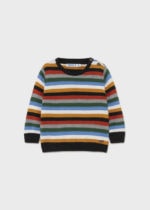 Mayoral Βρεφικό Ζέρσεϊ για Αγόρι Πολύχρωμο Ριγέ 21-02378-030 - Image 2