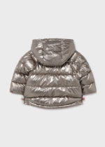 Mayoral Βρεφικό Μπουφάν Διπλής όψεως για κορίτσι Χρυσό-Ροζ 12-02441-023 - Image 4