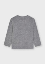 Mayoral Παιδική Μπλούζα μακρυμάνικη σκιέρ για Αγόρι Γκρι 21-04078-081 - Image 3