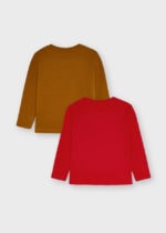 Mayoral Παιδικό Σετ 2 μπλούζες Μακρυμάνικες για Αγόρι 21-04087-042 - Image 3