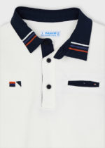 Mayoral  Παιδικό Πόλο μακρυμάνικο για Αγόρι Εκρού 11-04161-059 - Image 4