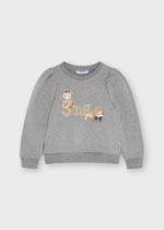 Mayoral Παιδικό Φούτερ με πούλιες για Κορίτσι Γκρι 21-04429-032 – Bild 2