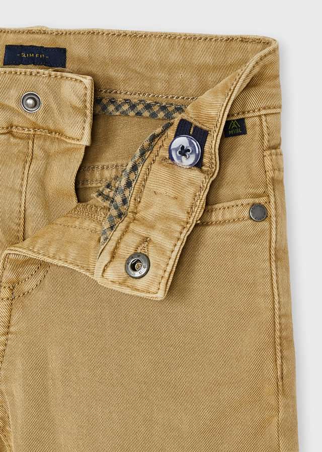 11-04563-084-L-6 Mayoral Παιδικό Παντελόνι για Αγόρι Καμελί 12-04563-084 - Image 3