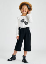 Mayoral Παιδικό Παντελόνι μακρύ για Κορίτσι Μαύρο  11-04576-002