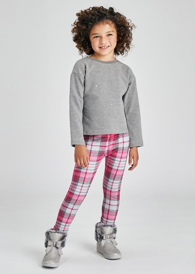 11-04745-094-L-2 Mayoral Παιδικό Σετ για Κορίτσι Γκρι 21-04745-094 - Image 1