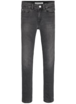 Calvin Klein Kids Παιδικό Παντελόνι Τζιν Skinny Essential για Αγόρι Γκρι IB0IB01026-1BY - Image 4