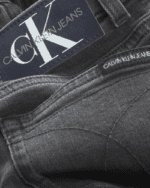 Calvin Klein Kids Παιδικό Παντελόνι Τζιν Skinny Essential για Αγόρι Γκρι IB0IB01026-1BY