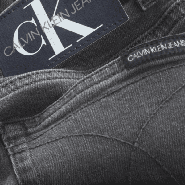 Calvin Klein Kids Παιδικό Παντελόνι Τζιν Skinny Essential για Αγόρι Γκρι IB0IB01026-1BY