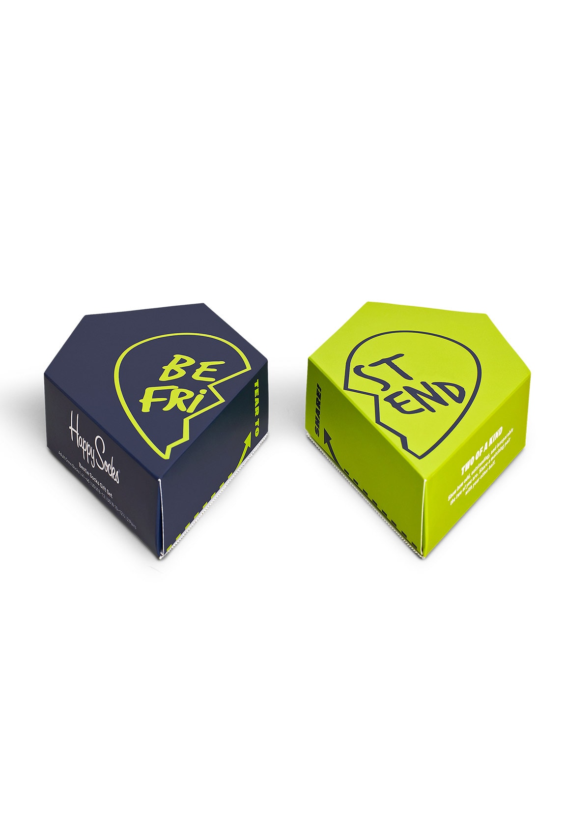 Happy-Socks-Geschenkbox-BESTIE-SOCKS-GIFT-SET-2-PACK-XBES02-6500-Mehrfarbig-40154_1 Happy Socks Adults - 2-Pack Bestie Socks Gift Set - SOCKS XBES02-6500 - Image 1