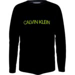 Calvin Klein Kids Παιδική Μπλούζα INSTITUTIONAL LS για Αγόρι Μαύρο IB0IB00599-0GP