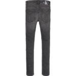 Calvin Klein Kids Παιδικό Παντελόνι Τζιν SKINNY ESS για Αγόρι Γκρι IB0IB01026-1BY - Image 2