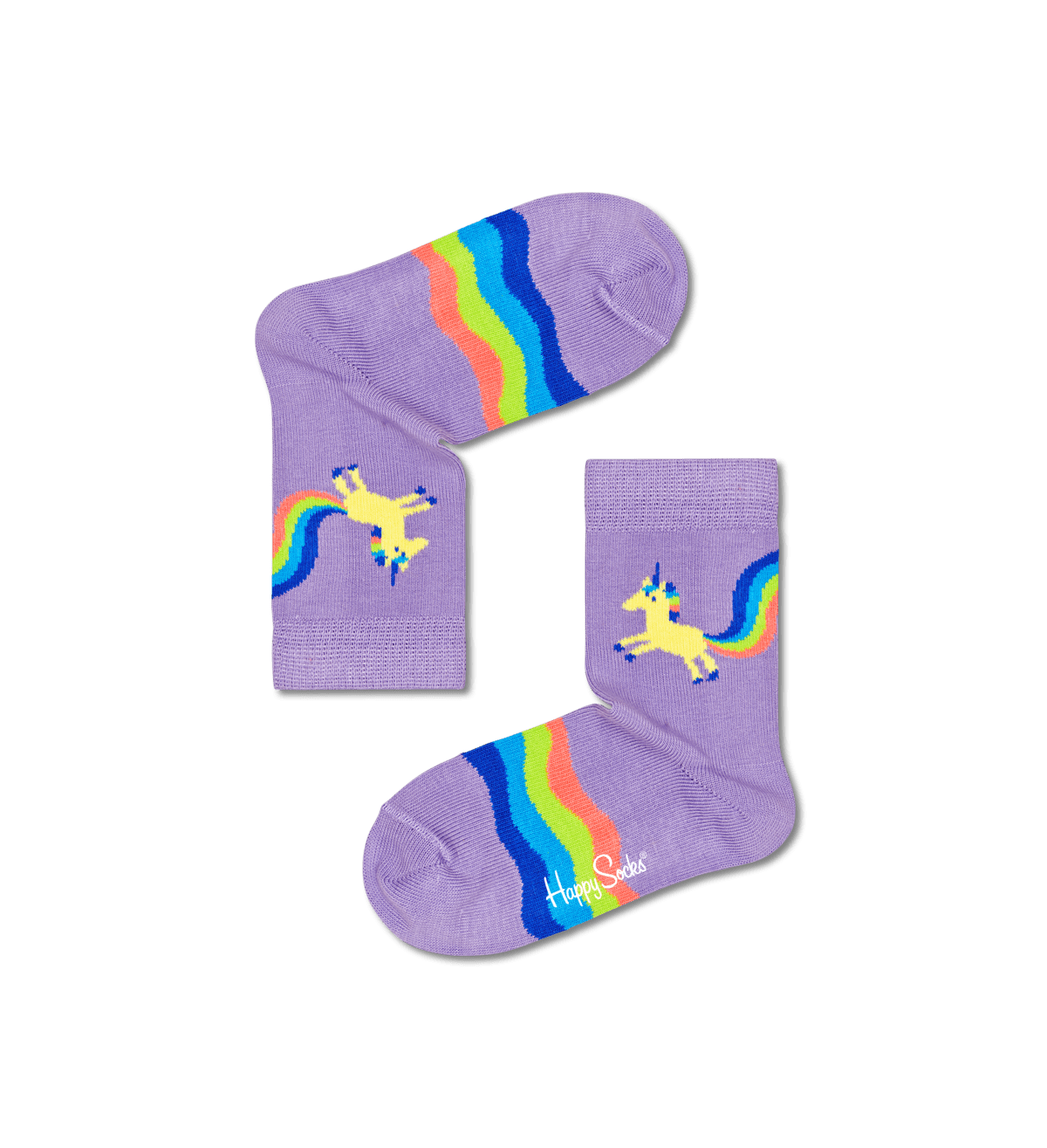 KRBT01-5300 Happy Socks Kids - Kids Rainbow Tail Sock KRBT01-5300 - Image 2