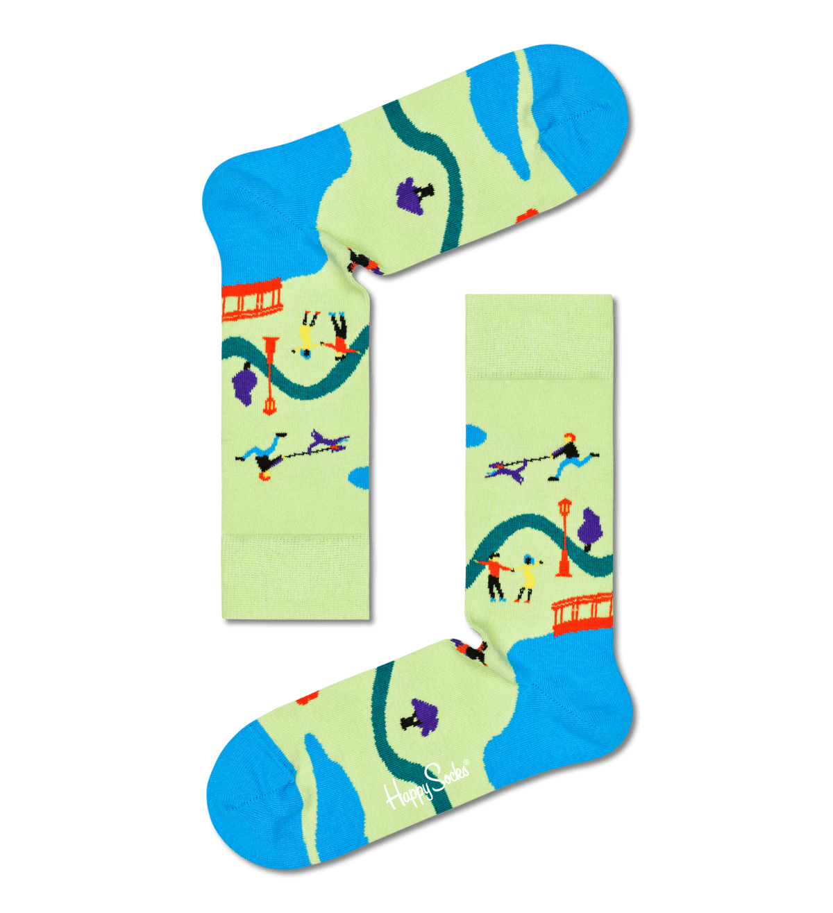 WAP01-7000 Happy Socks Adults - Walk In The Park Sock WAP01-7000 - Image 1