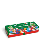 Happy Socks Adults - 4-Pack Gift Bonanza Socks Gift Set XGBS09-7300