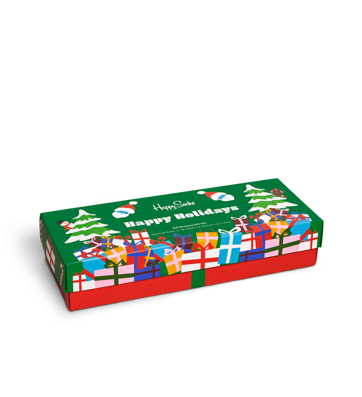 XGBS09-7300 Happy Socks Adults - 4-Pack Gift Bonanza Socks Gift Set XGBS09-7300 - Image 1